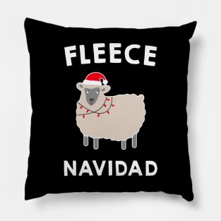 Fleece Navidad Pillow