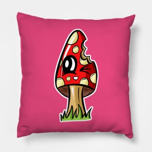 Magic Mushroom - Taken A Nibble Pillow