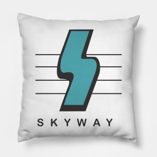 skyway bmx logo Pillow