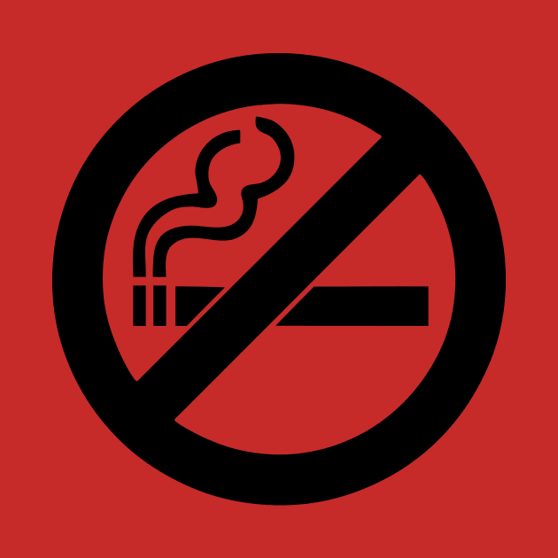 no smoking by Huggy Mauve