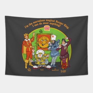 Burger King Characters - Color Tapestry