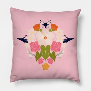 Hawaiian Flora and Fauna Pillow