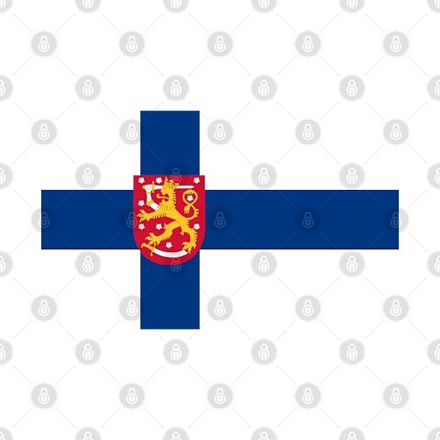 Finland Flag by Historia