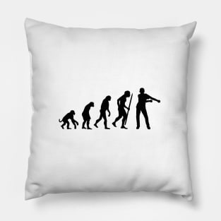 Evolution flossing floss dance floss like a boss (black) Pillow