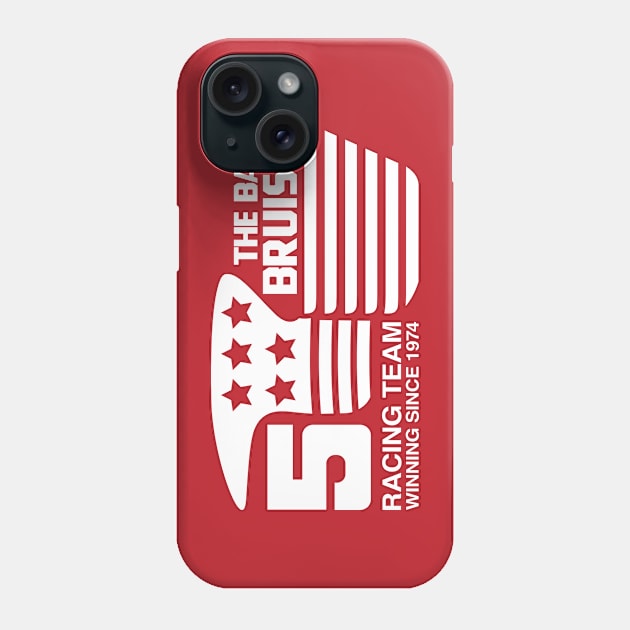 1974 - Baja Bruiser (Original - White on Red) Phone Case by jepegdesign