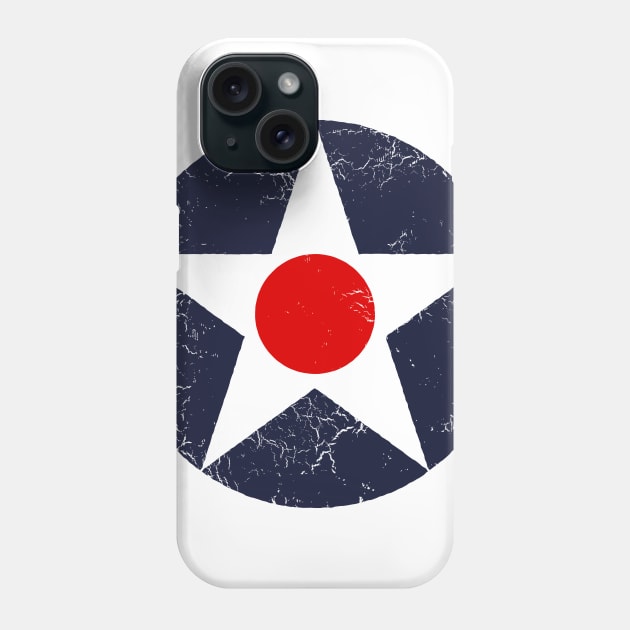 USAAC WW2 Warbird Roundel Phone Case by Wykd_Life