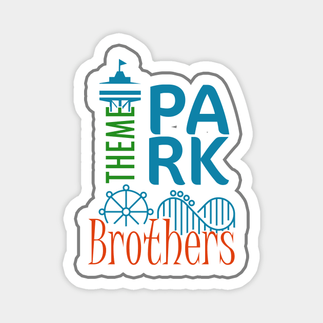 Theme Park Brothers 5000 Magnet by themeparkbrothers