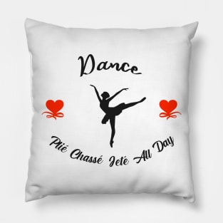 Dance Silhouette Pillow