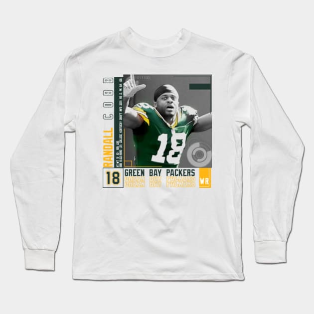 Randall Cobb Football Edit Tapestries Packers Long Sleeve T-Shirt