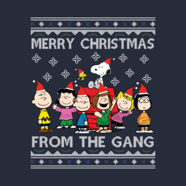 Merry Christmas From The Peanuts Gang - Peanuts - Phone Case