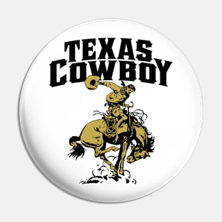 Texas Cowboy Pin