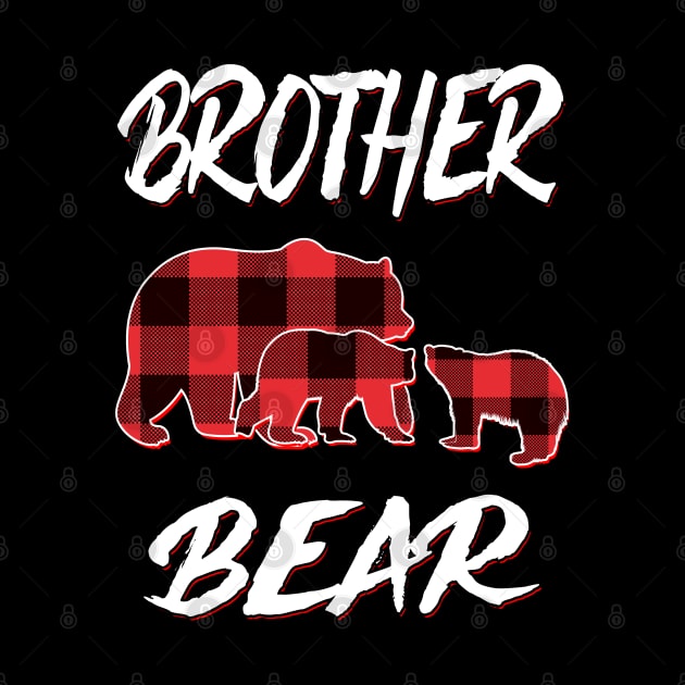 Brother Bear Red Plaid Christmas Pajama Matching Family Gift by intelus