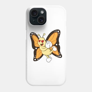 Butterfly with Heart Phone Case