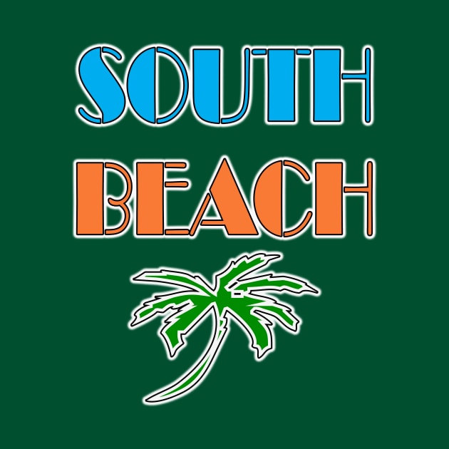 South Beach Palm Tree by Basement Mastermind by BasementMaster
