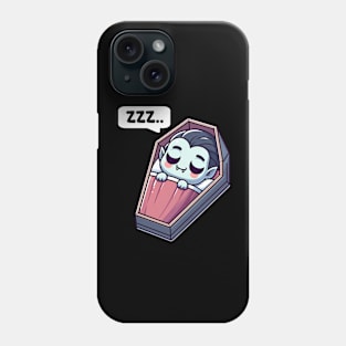 Cute Sleeping Vampire Phone Case