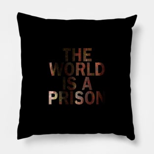 The World is a Prison (Roseschelle: Bellevenue) Pillow