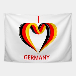 I love Germany Tapestry