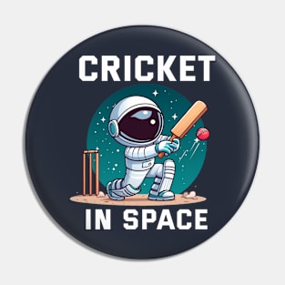 Cricket in Space - Play with Astroo Pin