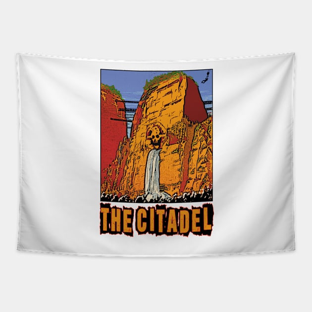 Visit The Citadel! Tapestry by RocketPopInc