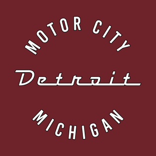 Detroit Michigan Motor City T-Shirt
