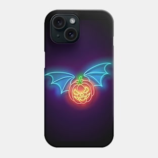 Neon Halloween design Phone Case