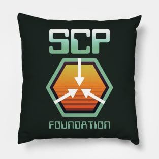 SCP Foundation - 70's retro 02 Pillow