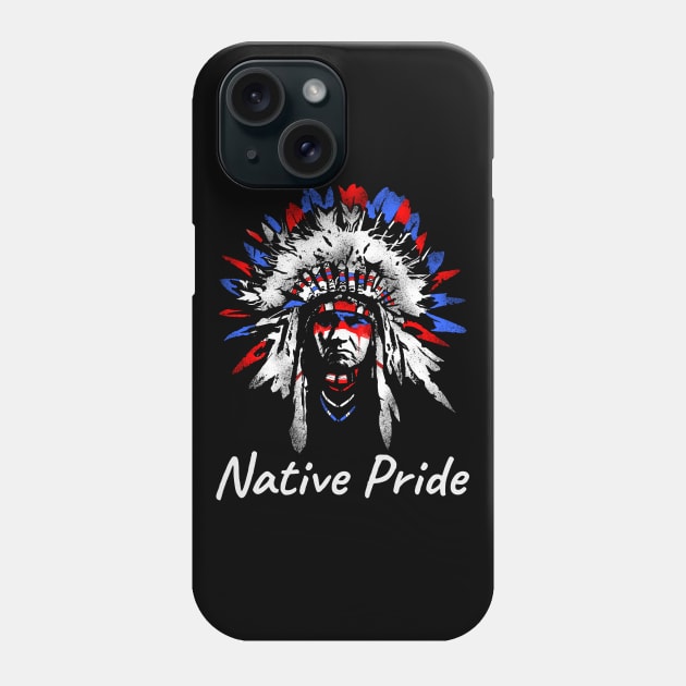 Native American Chief Phone Case by Styr Designs