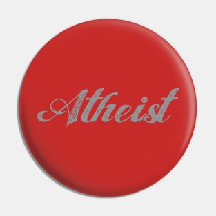 Atheist Shirt Pin