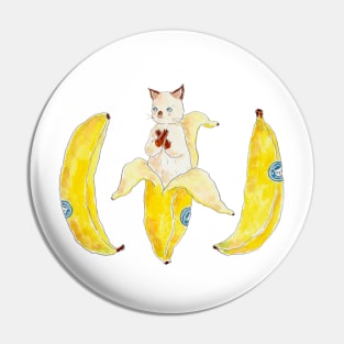 Banana Nyanco Pin