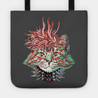 Fluffy Punk Cat Tote