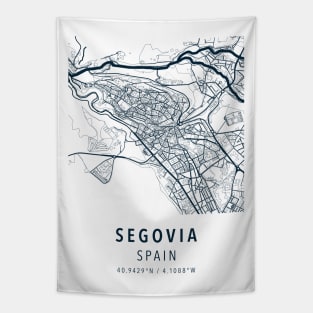 segovia simple map Tapestry