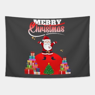 Merry Christmas Tapestry