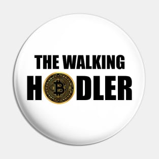 Crypto Investor - The walking hodler Pin