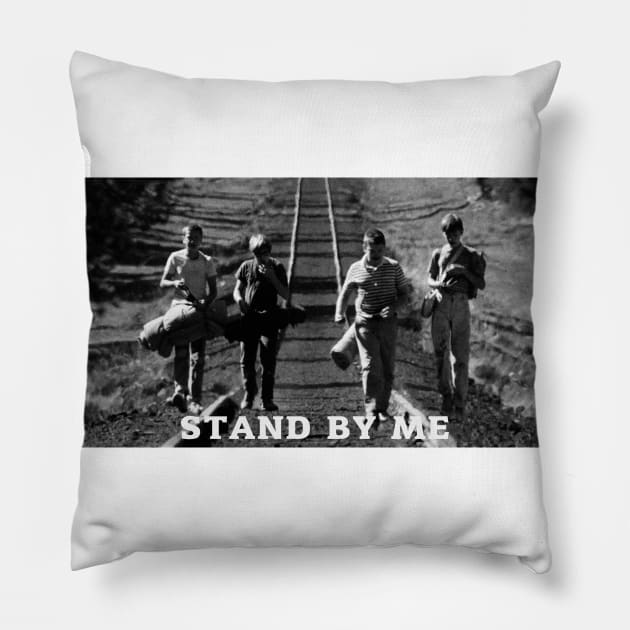 Stand by me /// Rail Pillow by HectorVSAchille