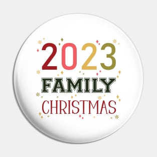 2023 Family Christmas Pin