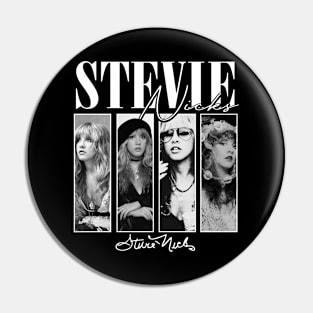 Stevie Nicks Vintage Rock Music Pin