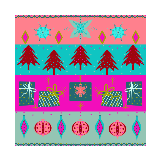 Fair Isle Christmas Decor by DesignbyKurlz