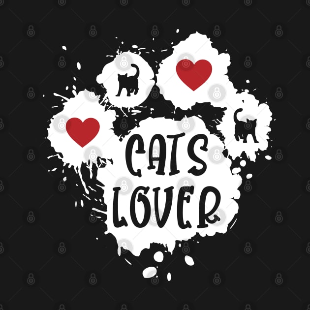 Cats Lover, Love Cats by AS Shirts