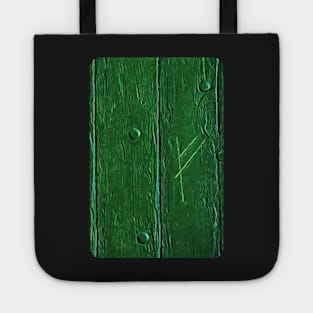 The Wizard Mark on a Green Door Tote