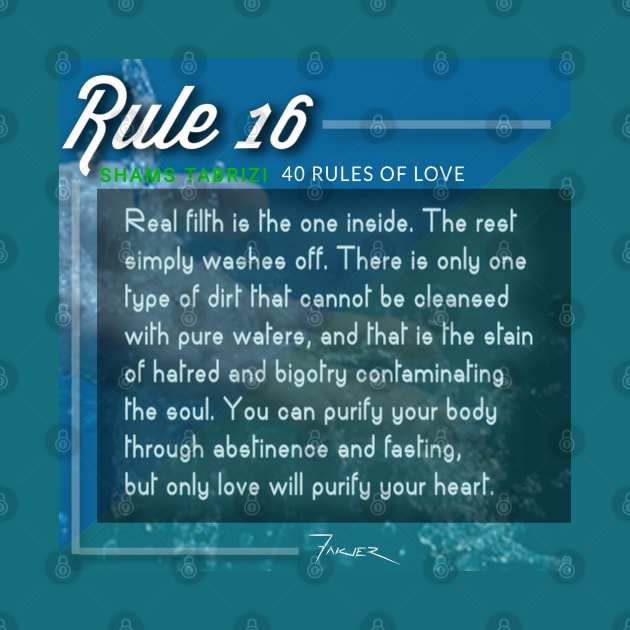 40 RULES OF LOVE - 16 by Fitra Design