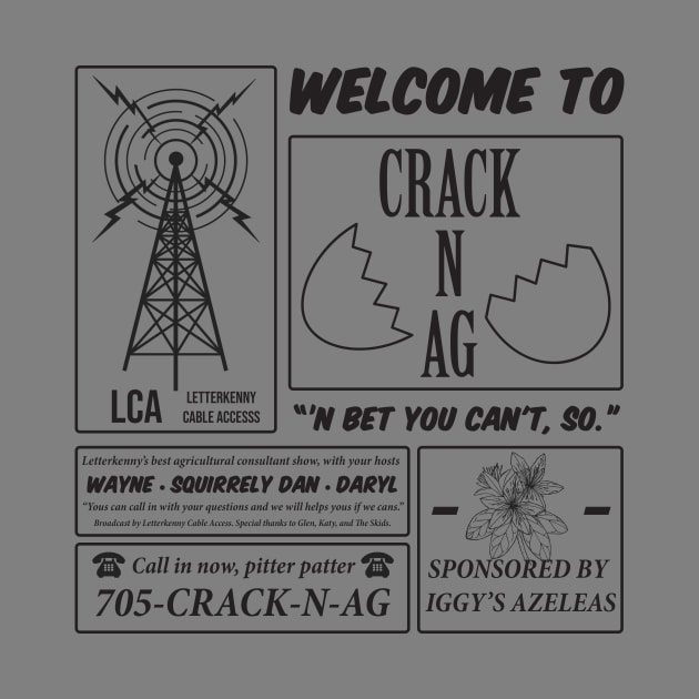 Crack N Ag (Black) by sheepypu