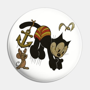 FELIX THE CAT SWIMING Pin