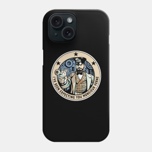 Jules Verne Steampunk Phone Case