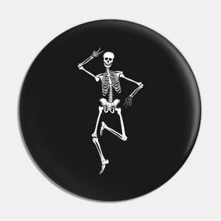 Skeleton dancing Pin