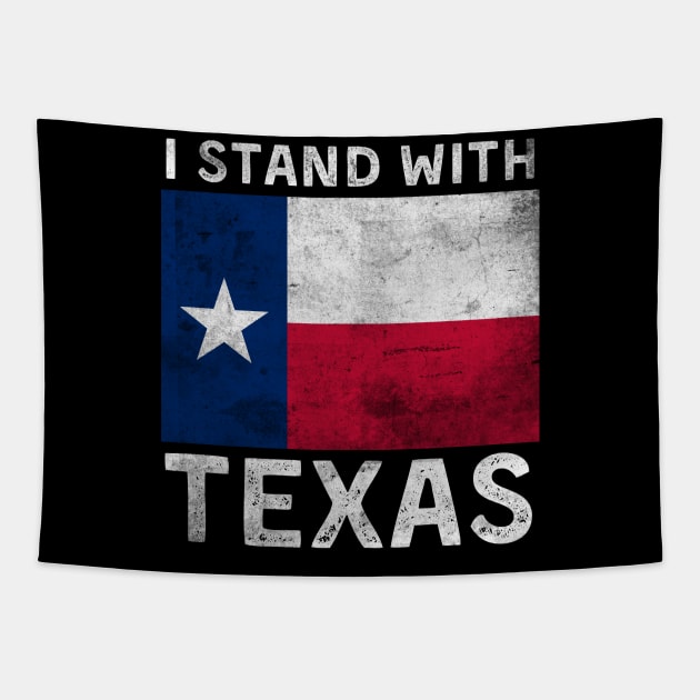 I Stand With Texas Tapestry by deafcrafts