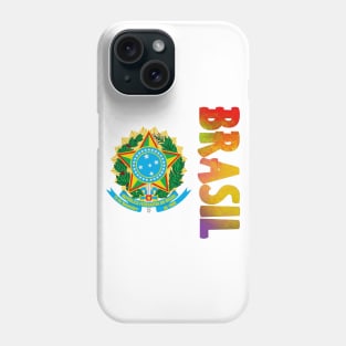 Brasil (Brazil) Coat of Arms Design Phone Case