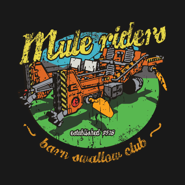 Mule Riders Club by bigdamnbrowncoats