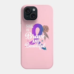 Thyroid Cancer awareness Phone Case