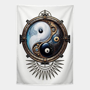 Elegant  sign of  yin yang Tapestry