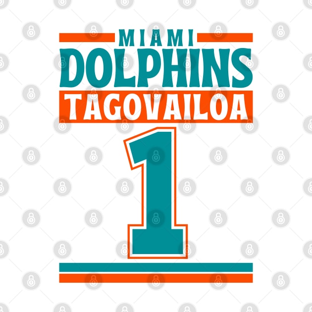 Miami Dolphins Tagovailoa 1 Edition 3 by Astronaut.co